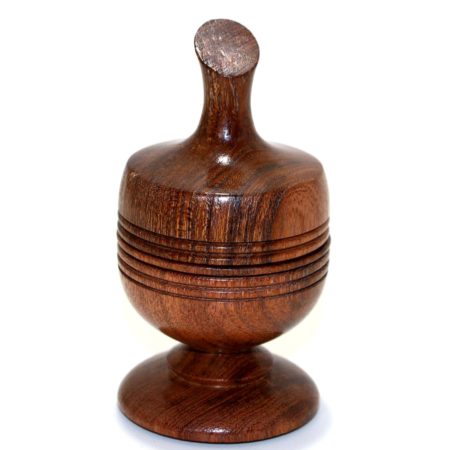 Ball Vase (Mesquite) by Richard Spencer