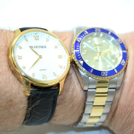 Infinity Watch V2 (Gold Case, White Dial)