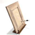 Sliding Hole in Wood Frame by Garrett Tilles