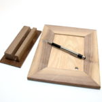 Sliding Hole in Wood Frame by Garrett Tilles