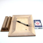 Sliding Hole in Wood Frame by Garrett Tilles