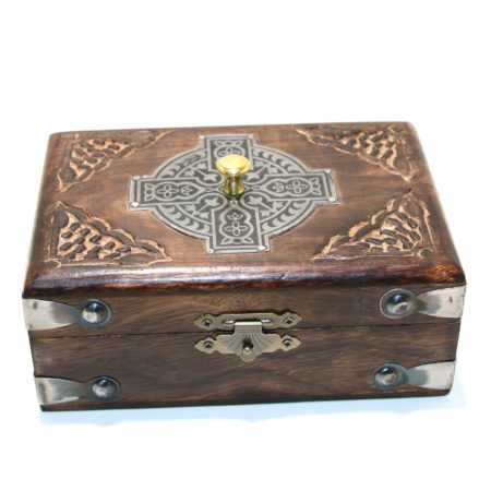 Celtic Card Box (Locking) by Viking Mfg.