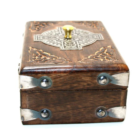 Celtic Card Box (Locking) by Viking Mfg.
