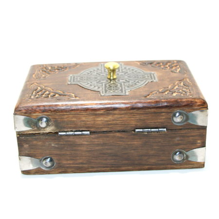 Celtic Card Box (Locking) by Viking Mfg.