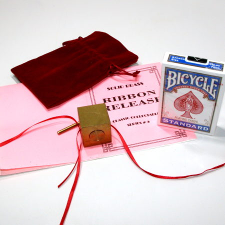 Solid Brass Ribbon Release by Bob Solari Magic