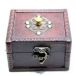 Medieval Card Box (Locking, Small) by Viking Mfg.
