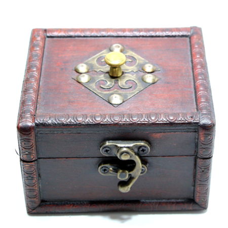 Medieval Card Box (Locking, Small) by Viking Mfg.