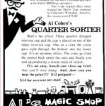 al-cohen-quarter-sorter-ad-magical-arts-journal-1986-08