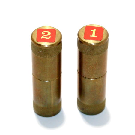 Time Element Cylinders (Dosen mit Zeitzndung) by Lubor Fiedler