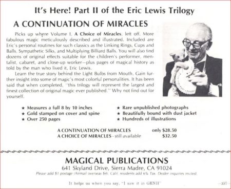 eric-lewis-a-continuation-of-miracles-ad-genii-1981-06