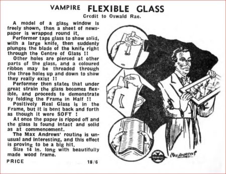 max-andrews-vampire-flexible-glass-ad-max-andrews-catalog-1956