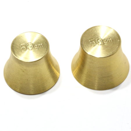 Solid Brass Weight-Trix 3-D Matrix (with DVD) by Bob Sheets, Glenn Morphew