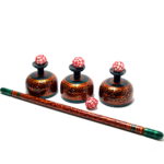 Indian Style Cups, Balls and Wand by D.A. Tayade