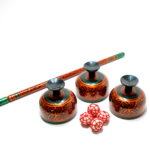 Indian Style Cups, Balls and Wand by D.A. Tayade