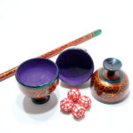 Indian Style Cups, Balls and Wand by D.A. Tayade