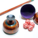 Indian Style Cups, Balls and Wand by D.A. Tayade