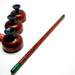 Indian Style Cups, Balls and Wand by D.A. Tayade