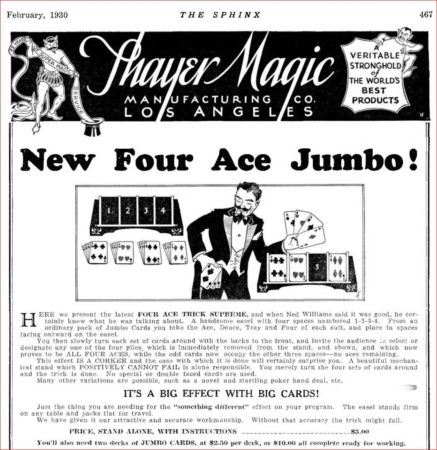 thayer-four-ace-jumbo-ad-sphinx-1930-03