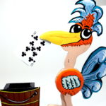 Fifi The Card Pecker by Jack Hughes