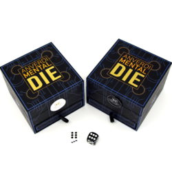 Mental Die (Black and White) by Anverdi, Murphy’s Magic