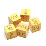 Miracle Number Dice (Di-Cyphering Dice) by Royal V. Heath, National Magic Company