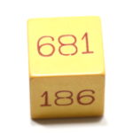 Miracle Number Dice (Di-Cyphering Dice) by Royal V. Heath, National Magic Company