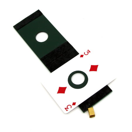 Card Through Cork (Cork Penetration) by Eddy Taytelbaum