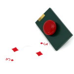 Card Through Cork (Cork Penetration) by Eddy Taytelbaum