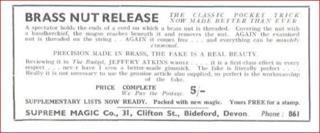 supreme-magic-brass-nut-release-ad-abra-1956-07-28