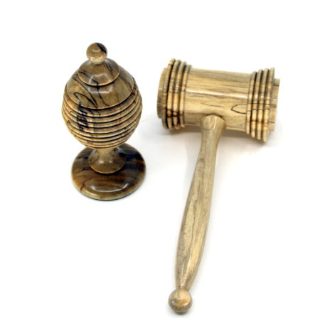The Ball, Mallet (Hammer), and Vase by Richard Spencer