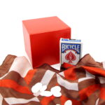 Stage Size Die Through Silk Surprise by Kellini, Supreme Magic Company