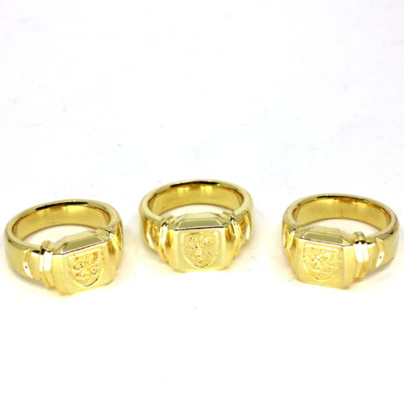 18k Gold Plated Linking Finger Rings (Second Run) by David Regal
