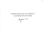 Albo 04 - Further Classic Magic With Apparatus by Robert J. Albo