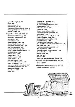 Albo 07 - Classic Magic Index by Robert J. Albo