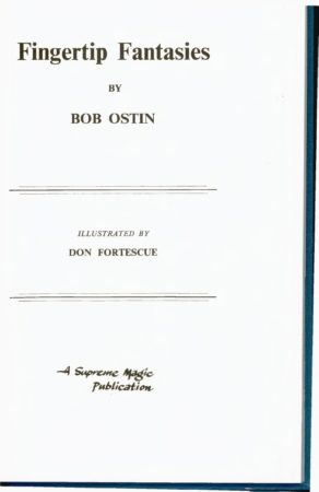 Fingertip Fantasies by Bob Ostin