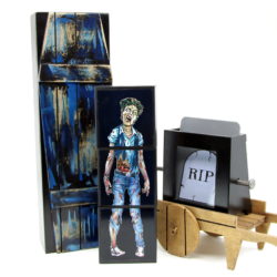 Zombie In The Coffin (Skeleton In The Closet) by Michael Baker