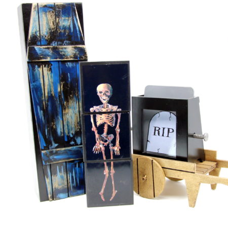Zombie In The Coffin (Skeleton In The Closet) by Michael Baker