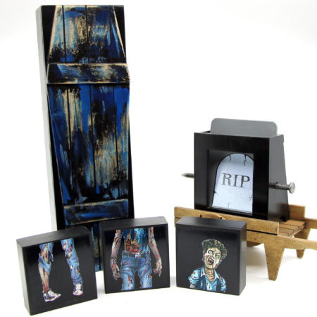 Zombie In The Coffin (Skeleton In The Closet) by Michael Baker
