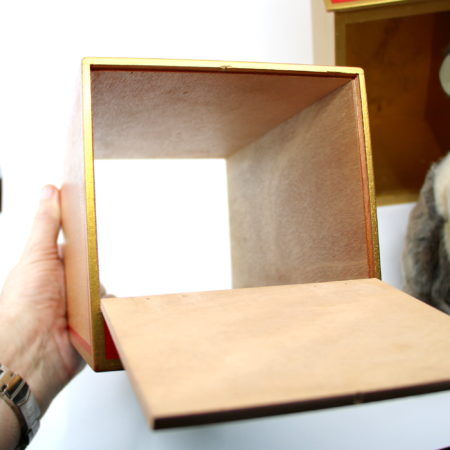 Hinged Open Back Drawer Box by Owen Magic Supreme