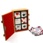 Card Dice (Jumbo) (Kartenwürfel) by Vienna Magic, Wolfgang Grosskopf