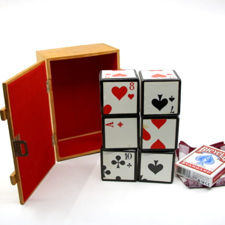 Card Dice (Jumbo) (Kartenwürfel) by Vienna Magic, Wolfgang Grosskopf