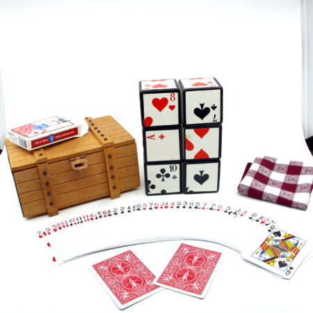 Card Dice (Jumbo) (Kartenwürfel) by Vienna Magic, Wolfgang Grosskopf