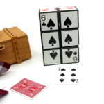 Card Dice (Jumbo) (Kartenwürfel) by Vienna Magic, Wolfgang Grosskopf