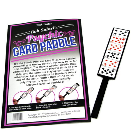 Psychic Card Paddle by Bob Solari
