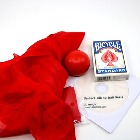 Perfect Silk To Ball (Red, Ver. 3) by JL Magic