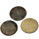 Replica Morgan Triple Split Poker Chip Sticker by John Jurney