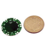 Replica Morgan Triple Split Poker Chip Sticker by John Jurney
