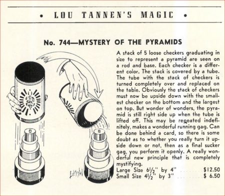 don-potts-mystery-of-the-pyramids-ad-tannens-catalog-03-1960