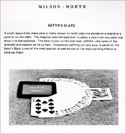 milson-worth-satyrs-slate-ad-milson-worth-catalog-1979