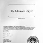 The Ultimate Thayer Vol. 2 by by Robert J. Albo, Philip M. Schwartz